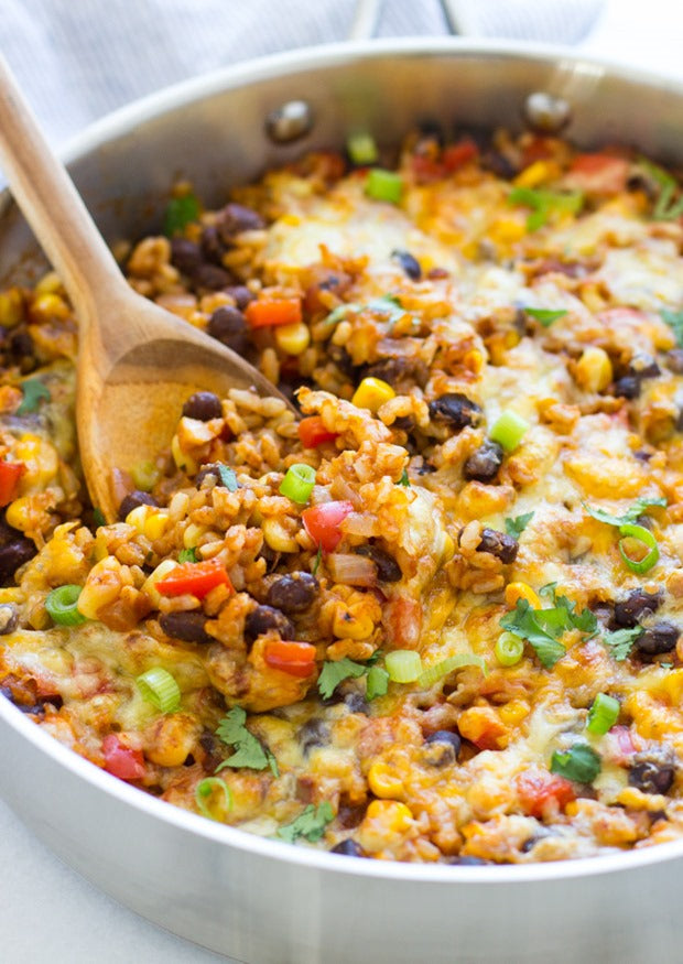 Mexican Bean and Rice Casserole