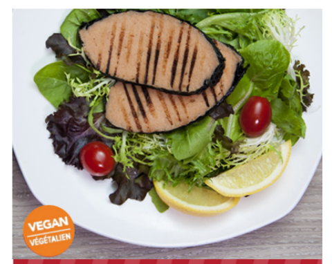 Vegan Salmon ( 2 pieces/serving 75g)