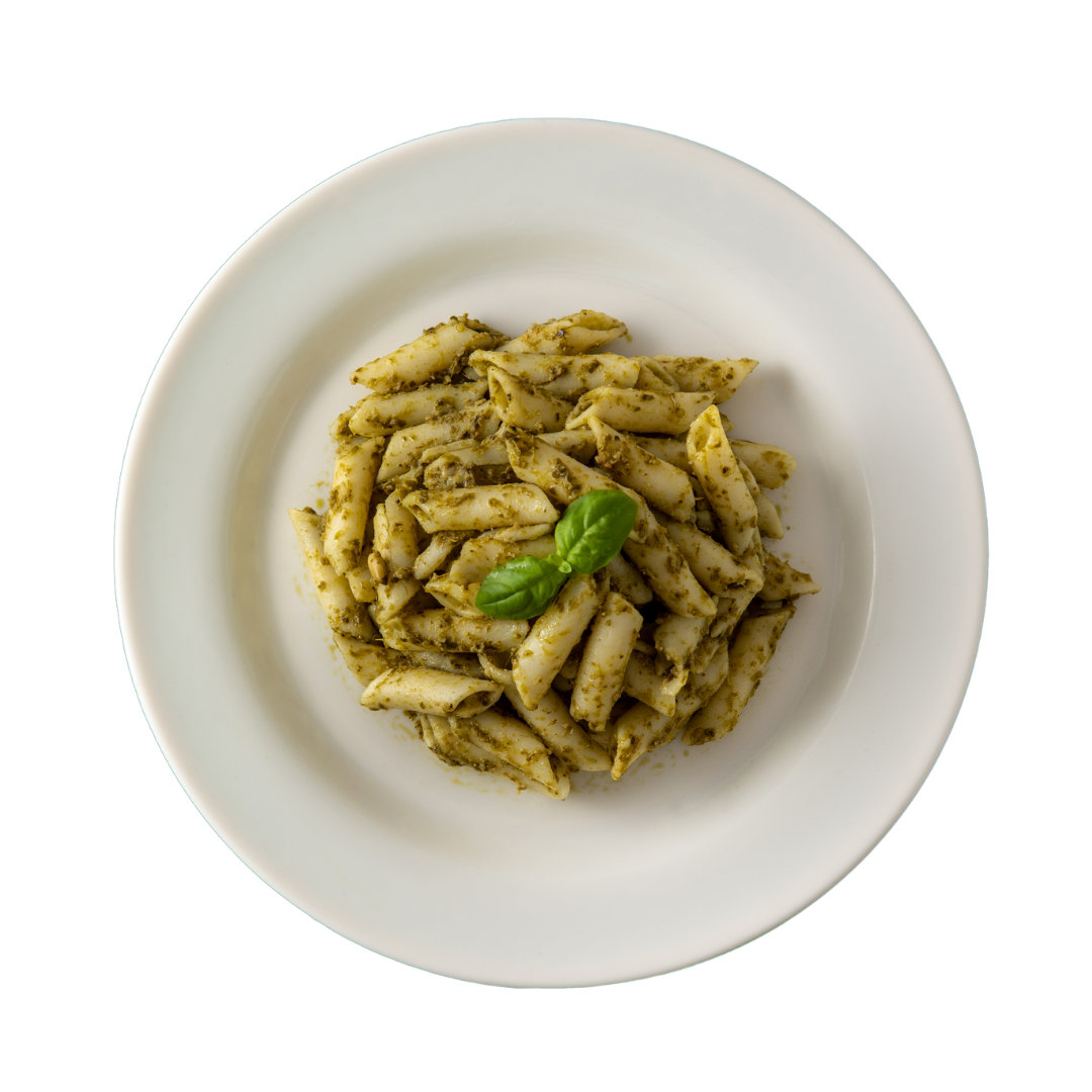 Pesto Pasta w/ Zucchini, and Sweet Pepper