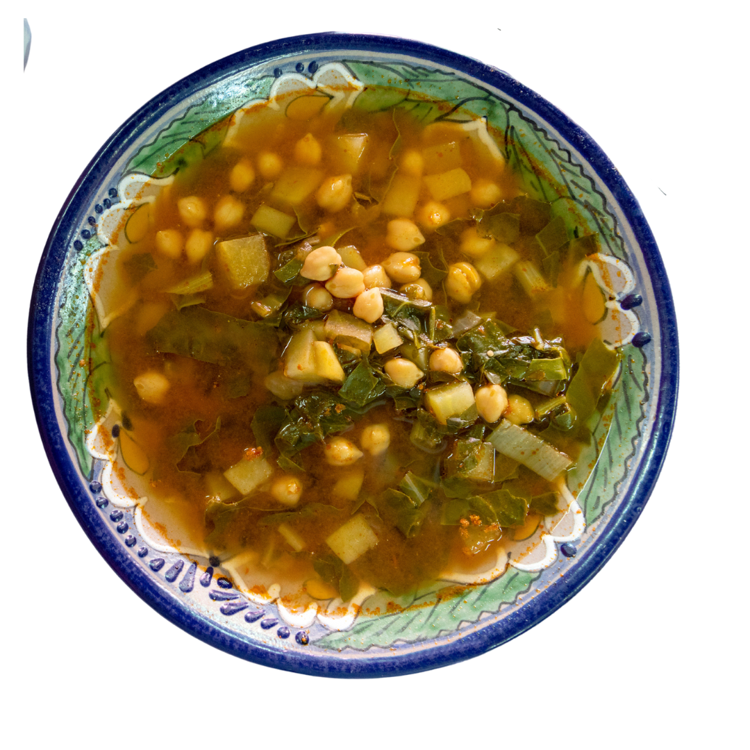 Tuscan Chickpea and Navy Bean Soup