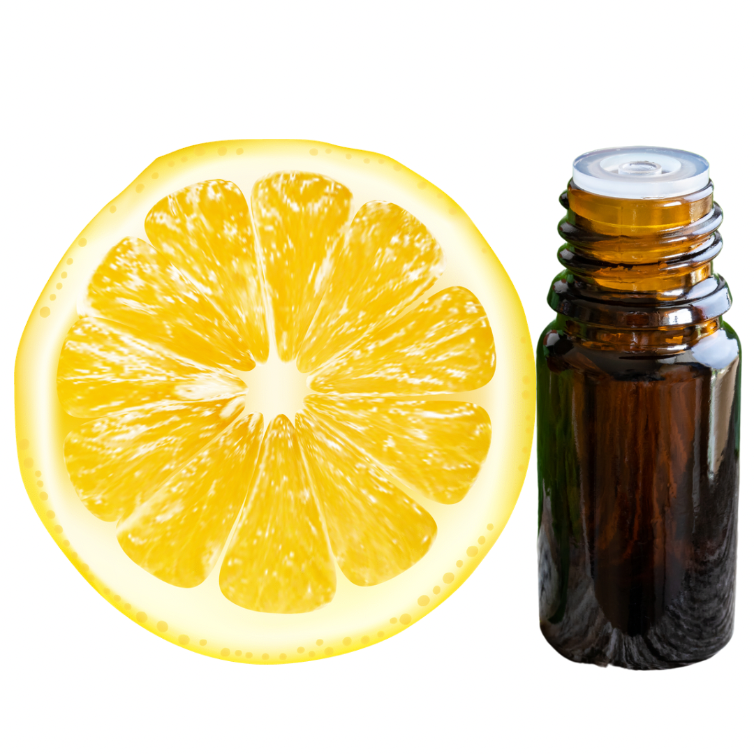 Lemon Essential Oil - Organic w/ bottle