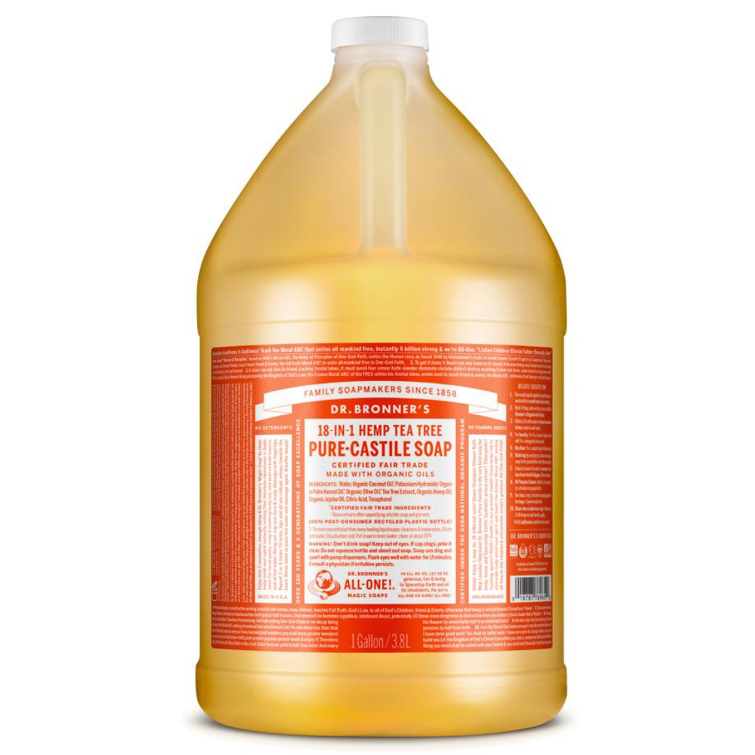 Dr. Bronner's Castile Soap (Refillable Container)