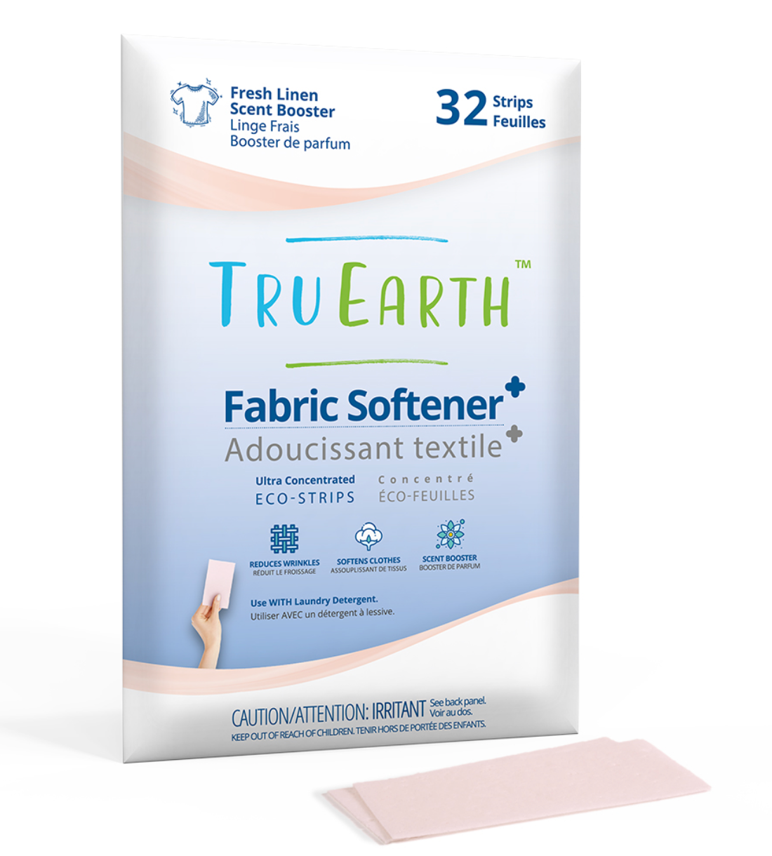 TruEarth Fabric Softener Strips - 32 sheets