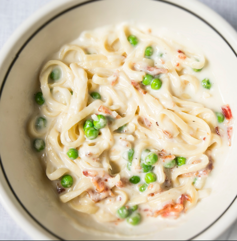 White Bean Fettuccine Alfredo