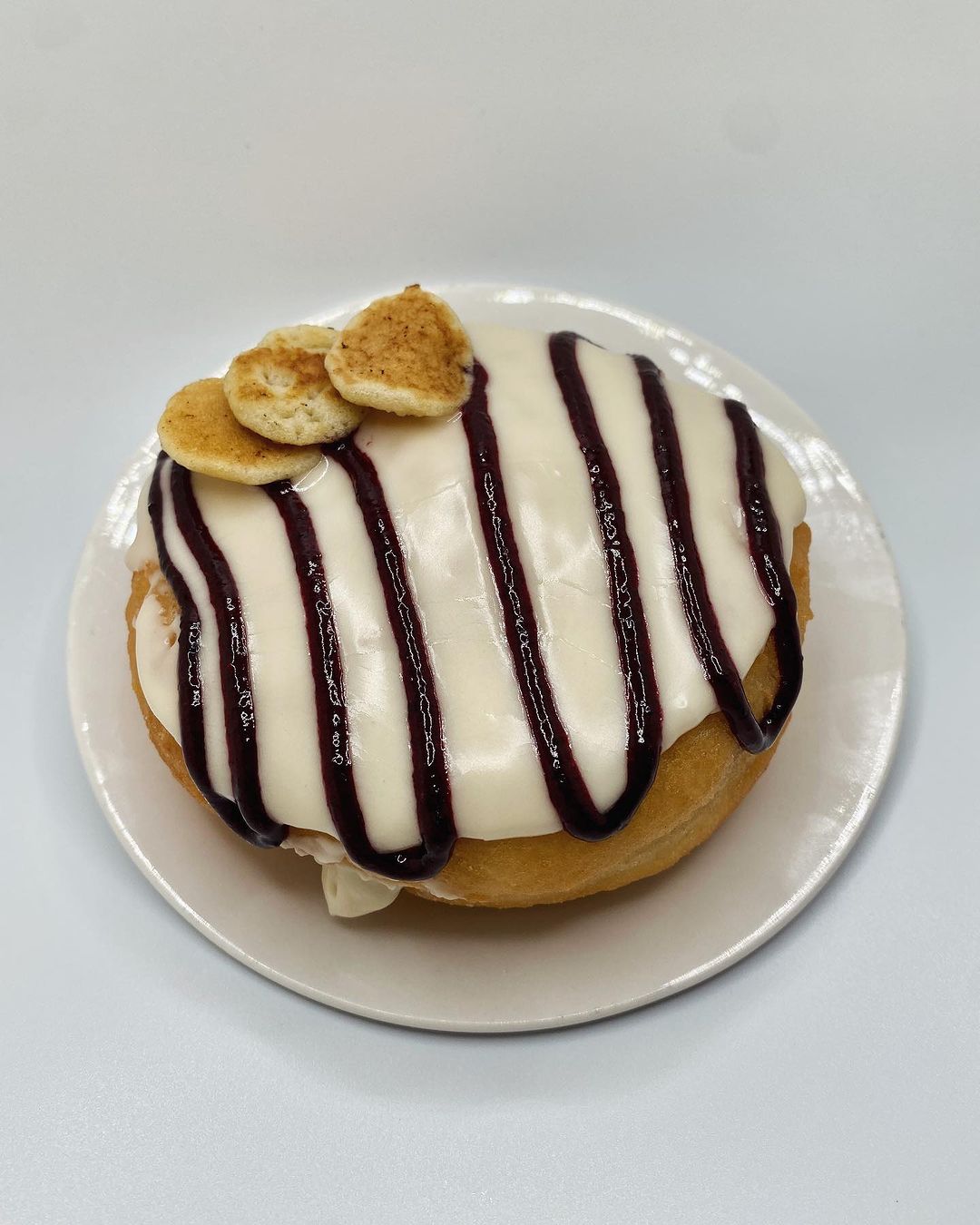 Blueberry Pancake Donut
