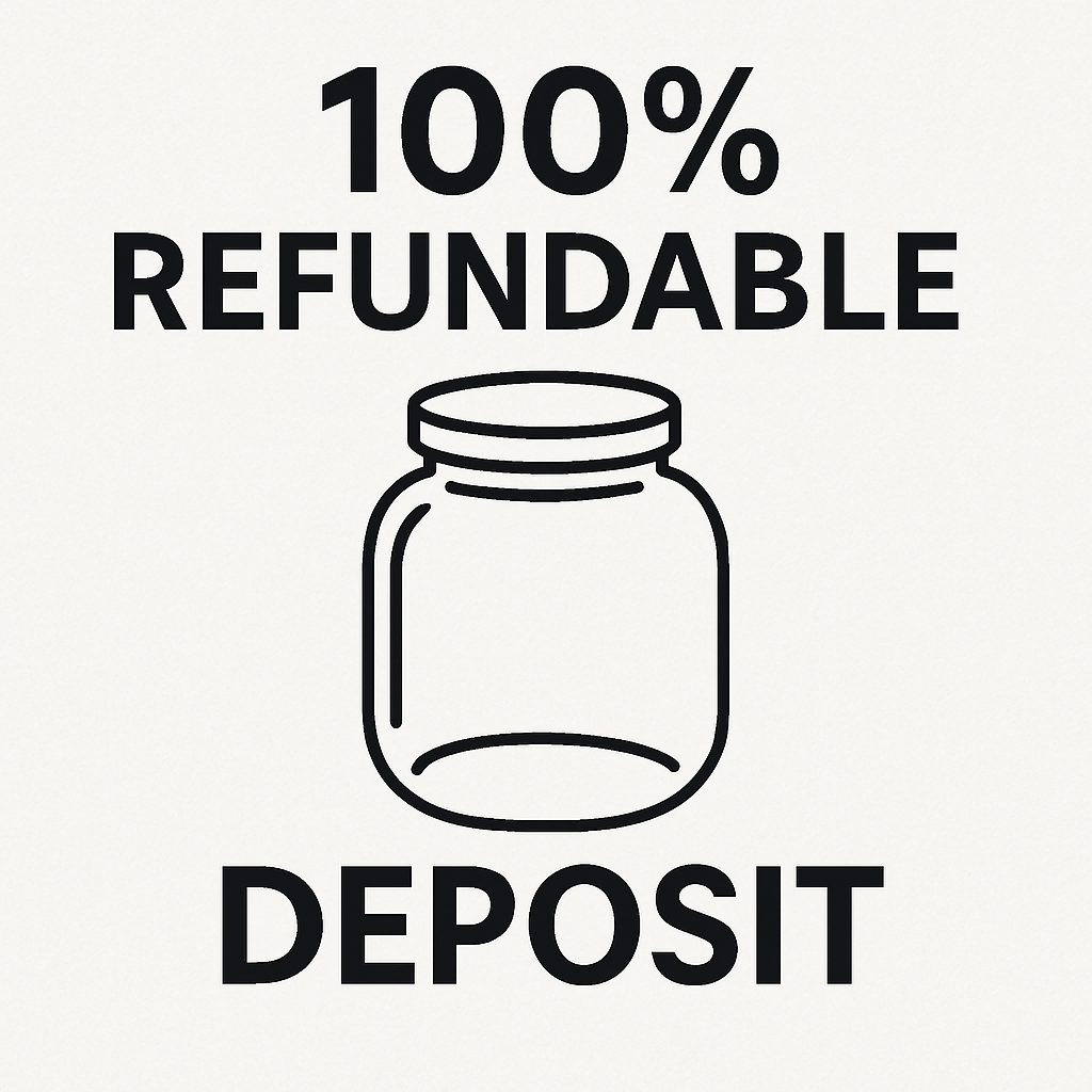 Container deposit (small jar)