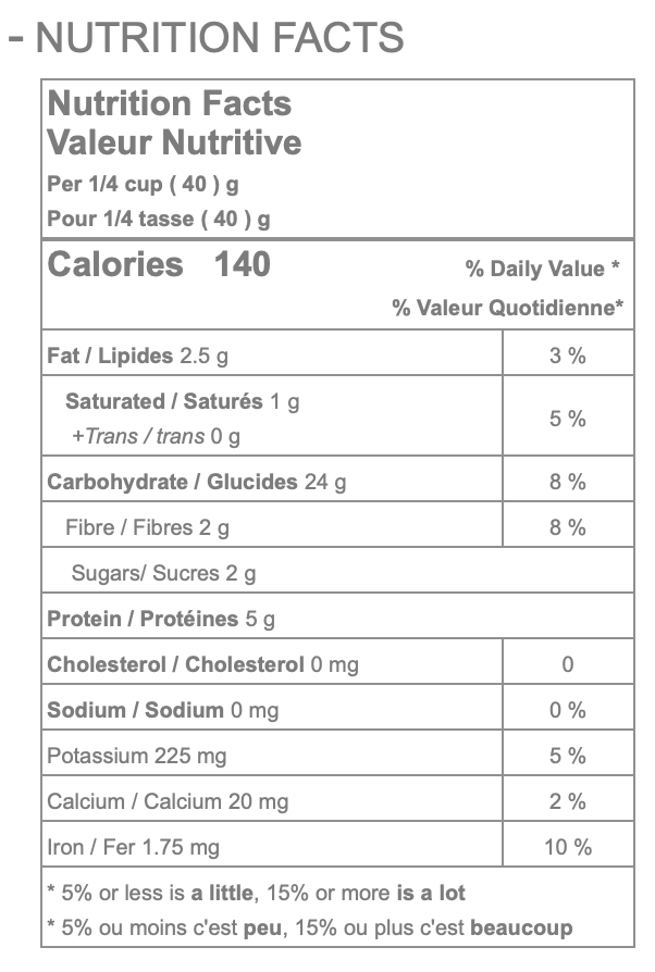 Quinoa - White - Organic (Refillable Container)