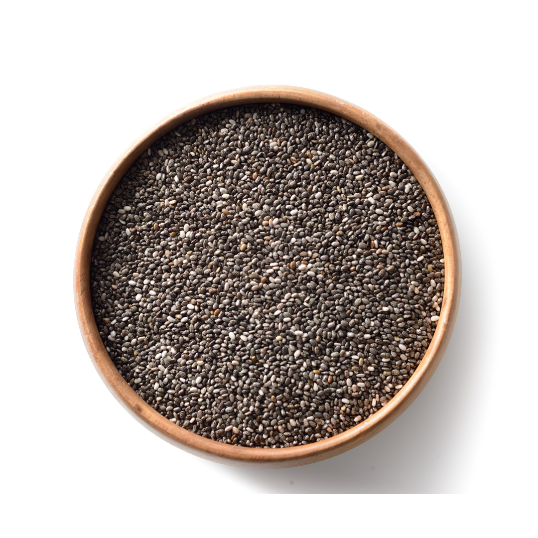 Black Chia Seeds - Organic (Refillable Container)