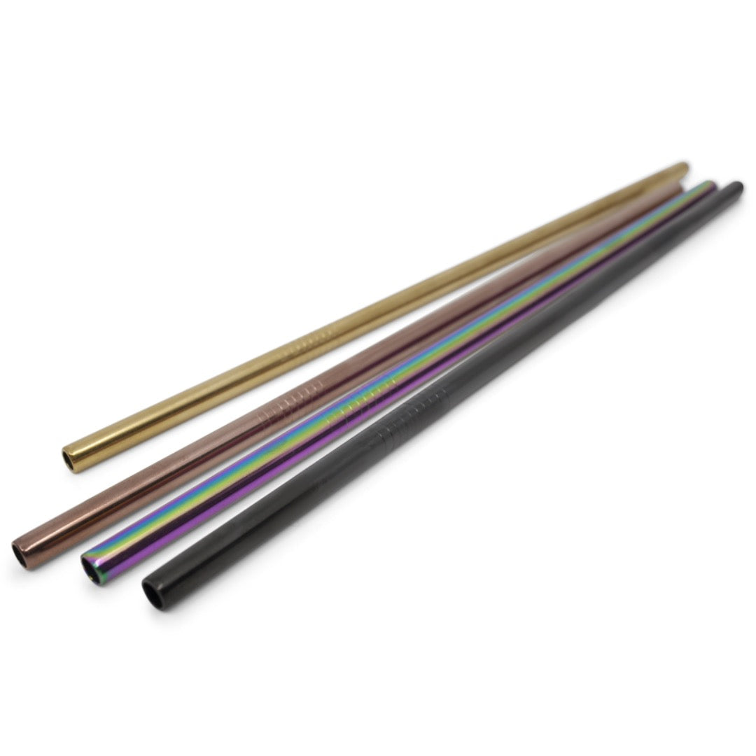 Stainless Steel Coloured Straw
