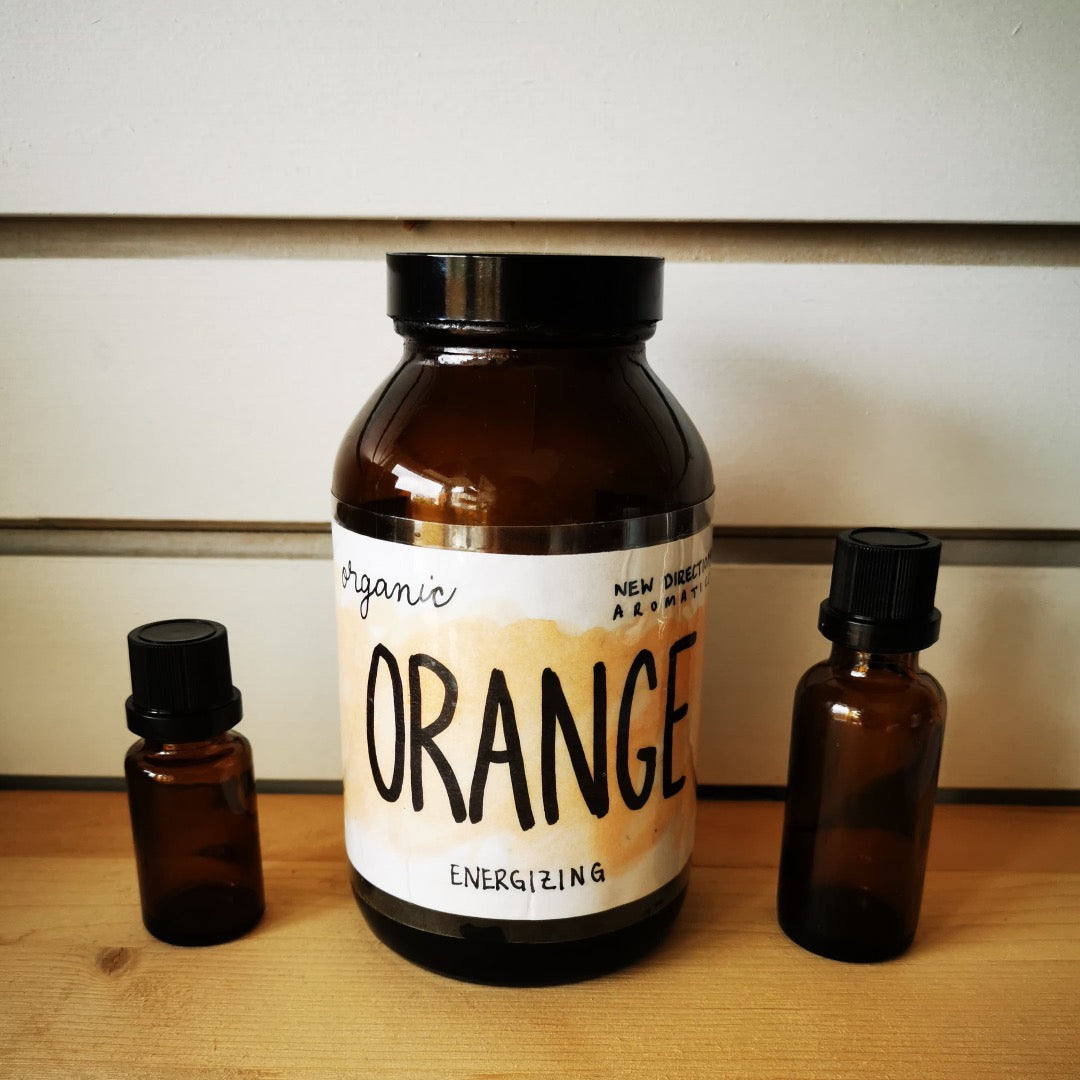 Orange Essential Oil - Organic w/ bottle